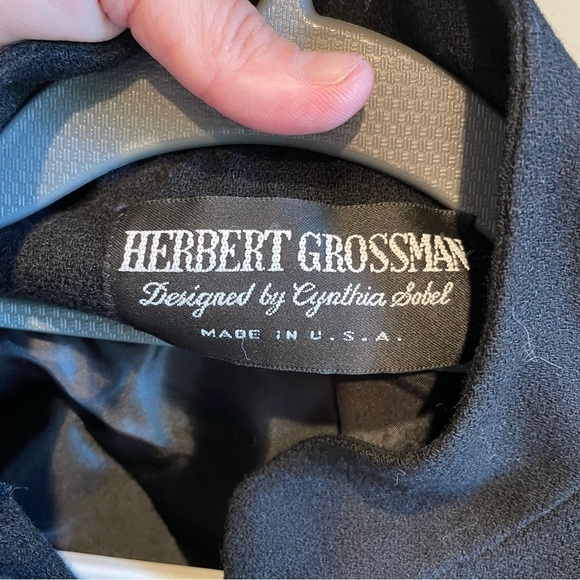 Vintage Herbert Grossman Wool Blazer Size 8 - Picture 2 of 8